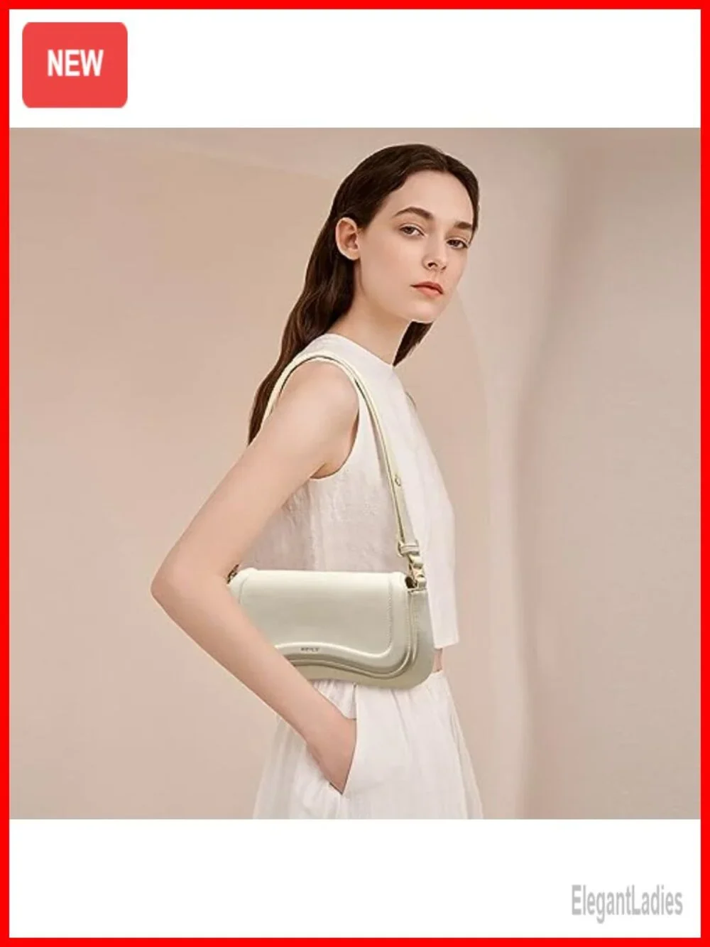 Waterproof Leather Crossbody Shoulder Bag Hobo Purse Clutch Tote